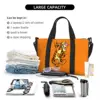Custom My Friends Tigger Pooh
Cartoon Tote Bag Women Large Capacity Gym Beach Shoulder Travel Bag 5