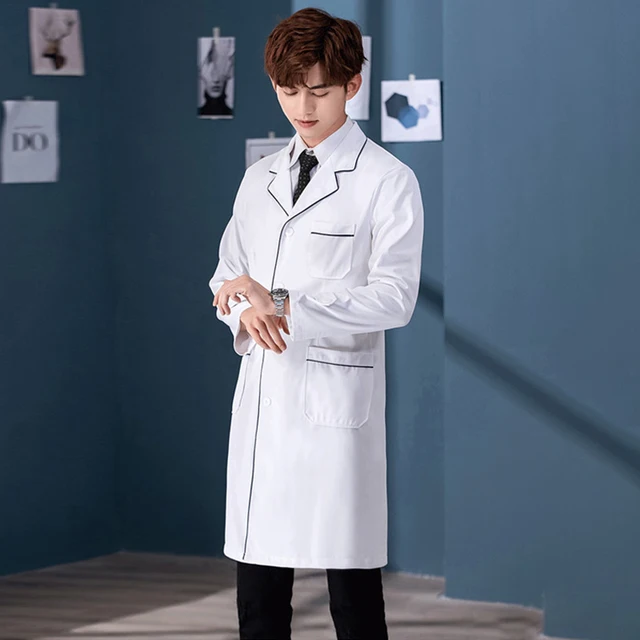 HTTHDD uniforme médico de manga larga, abrigo de enfermera, trabajo de abrigos uniformes delgados, Multicolor, alta calidad, venta al por mayor| | - AliExpress