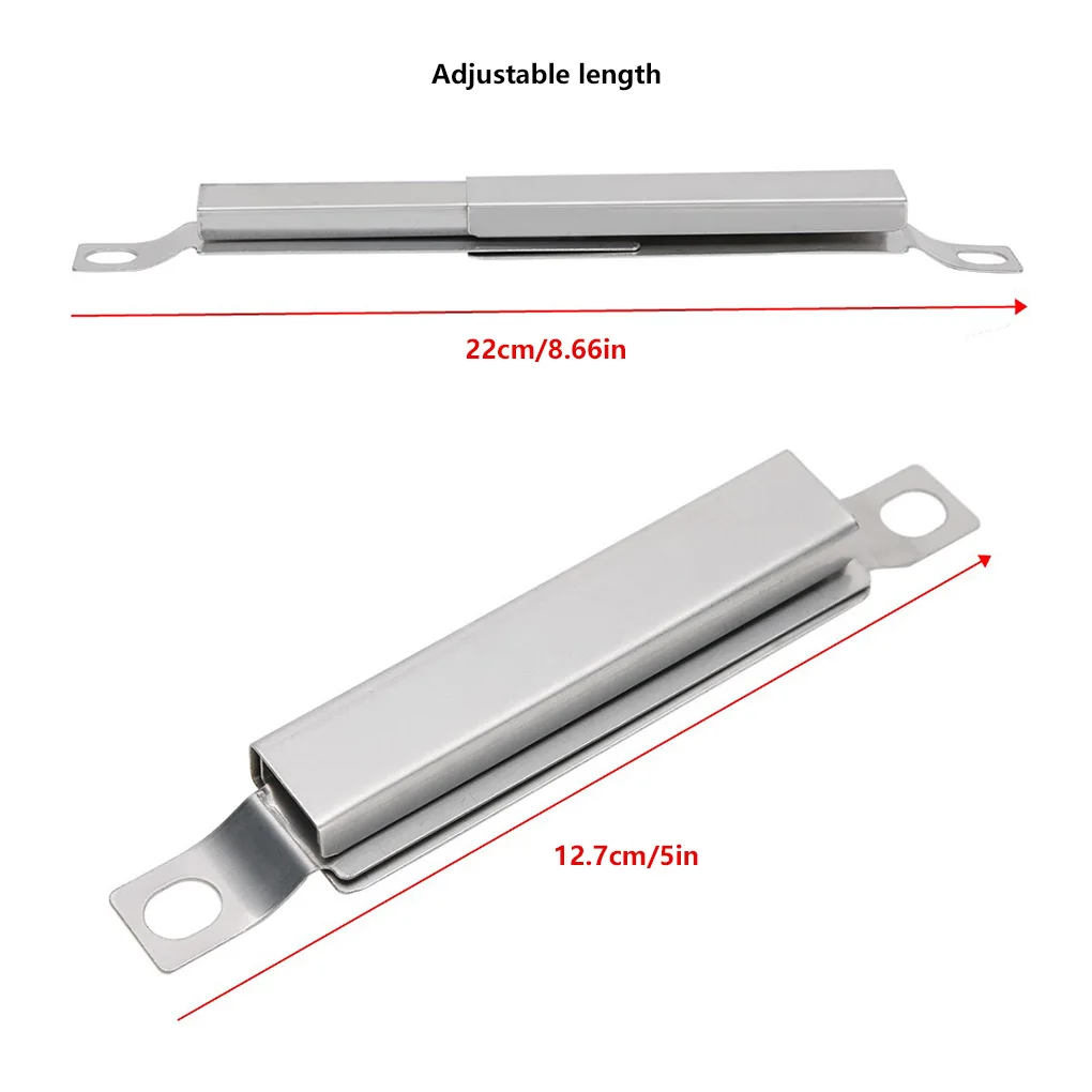

Трубка для гриля, ручная установка, нержавеющая Регулируемая кроссовая труба, сменная деталь, аксессуары для пикника на открытом воздухе, трубки для плиты