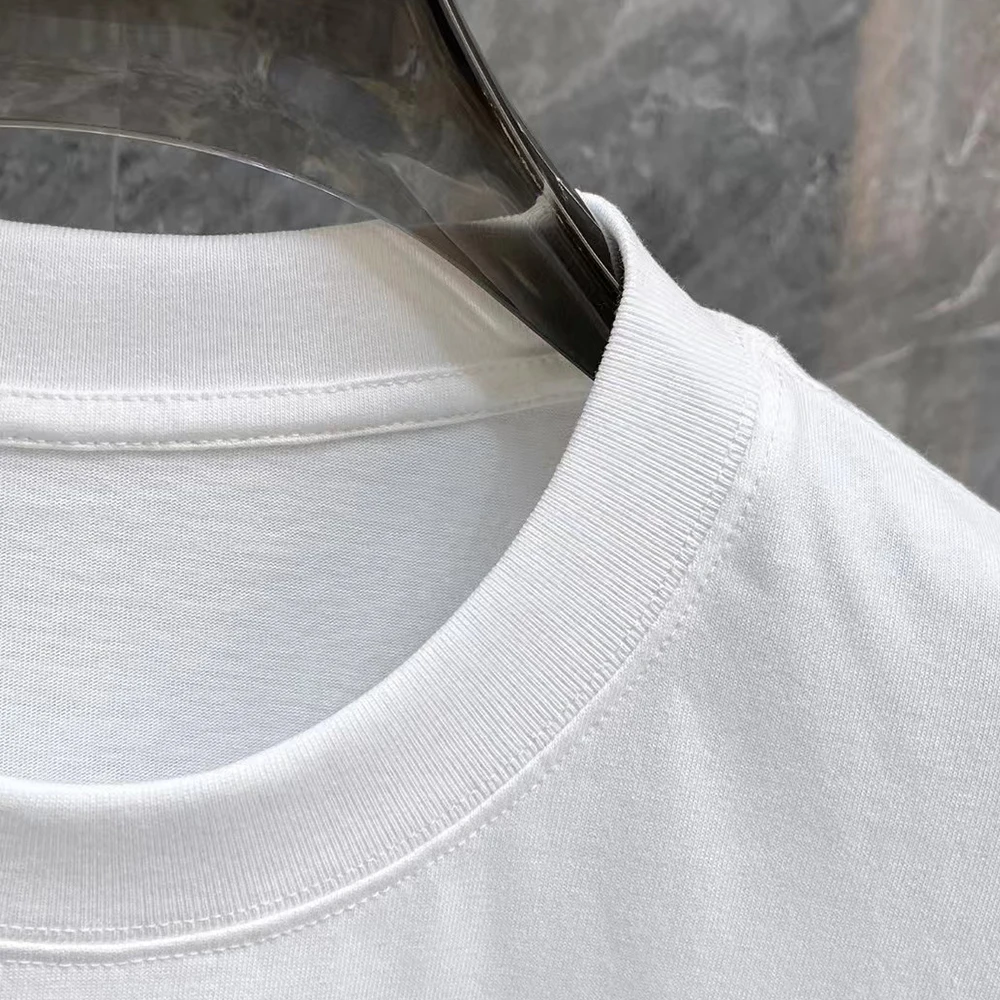 Italy Luxury Brand Replica T-shirt men's Clothing Imitation T-shirt Woman Loose Large Size Original Unisex