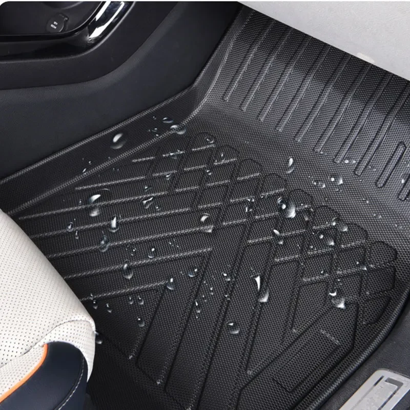 Car Floor Mats For BYD Song Plus DM-i EV 2024 2025 Seal U Trunk Mat Backrest Cushion Non-slip Foot Pad Cargo Liners