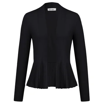 GK Coat For Female A-Line Cardigan Casual Long Sleeve Korean Casual Street Spring Autumn Open Front Sweater Knitwear