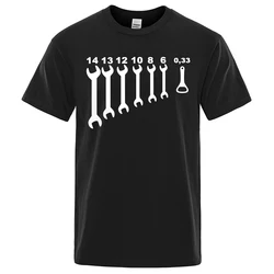 Vintage Mechanic Humor Cotton Tee - Men's Short Sleeve Graphic T-Shirt - XXXL (Black)