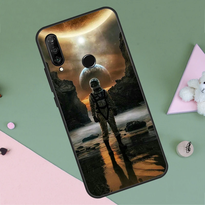 Astronaut Space Moon Phone Case