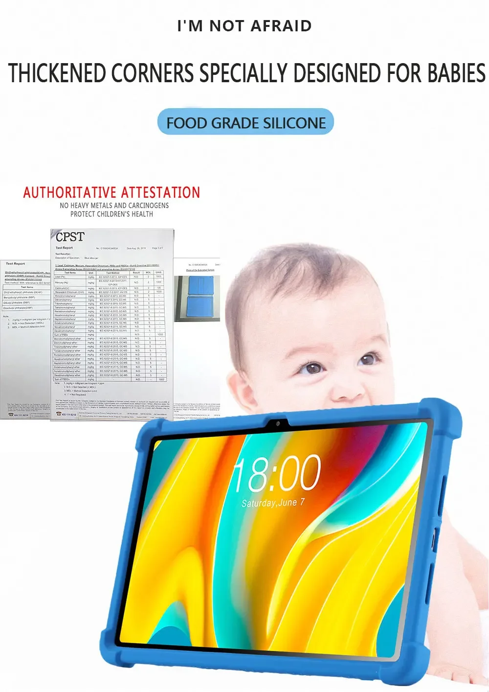 à prova de choque, estojo para Teclast