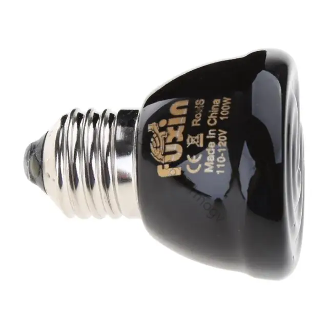 Terrarium Heating Emitter Heating Bulb Brooder Heater Light R7UB 1