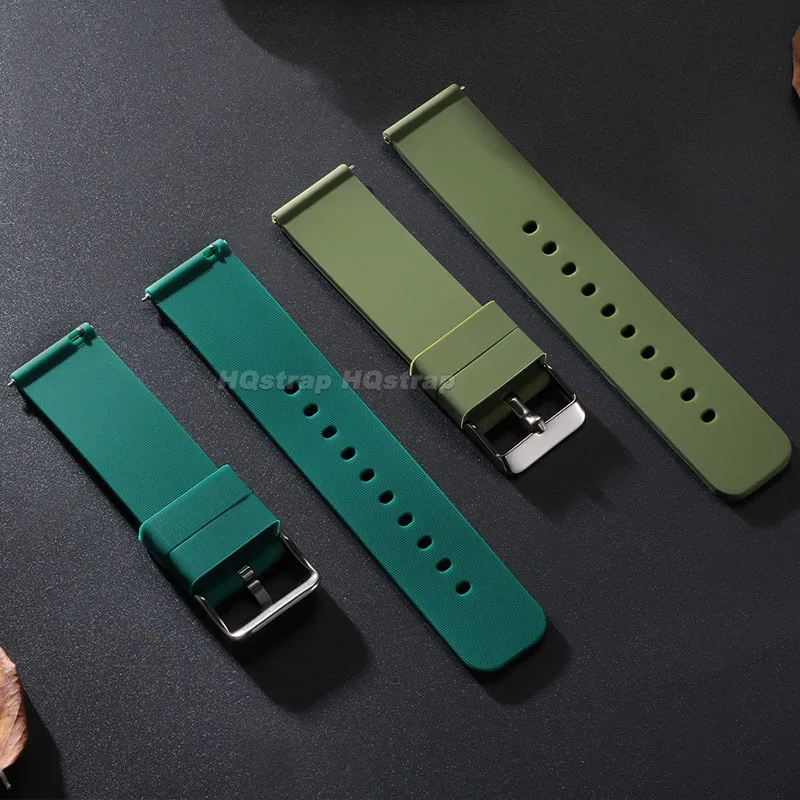 รูปสินค้า สายซิลิโคนกันน้ำ 12-24mm สำหรับนาฬิกา