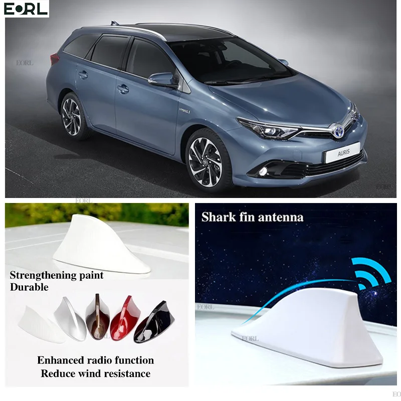 Per Toyota Auris E180 Antenna Pinna Di Squalo Segnale Fm Amplificatore Super Antenne Amplificatore Di Segnale Impermeabile Antenna Radio Fm/Am
