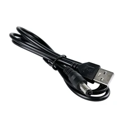 Universal USB Power Boost Converter Cable, DC 5V to 9V/12V Step - Up Adapter with 2.1x5.5mm Plug (5V)