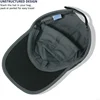 GADIEMKENSD Quick-Drying Foldable Portable Baseball Caps For Men Summer Sea Wave Embroidery Unisex Sport Sun Hats Snapback Cap 4