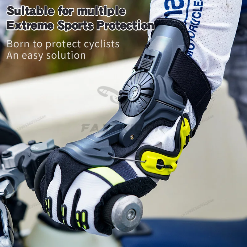 오프로드 손목 보호대 오토바이 라이딩 조작기 비틀림 방지 조절식 연장 제한기 낙하 방지 속도 감소 보호 장비