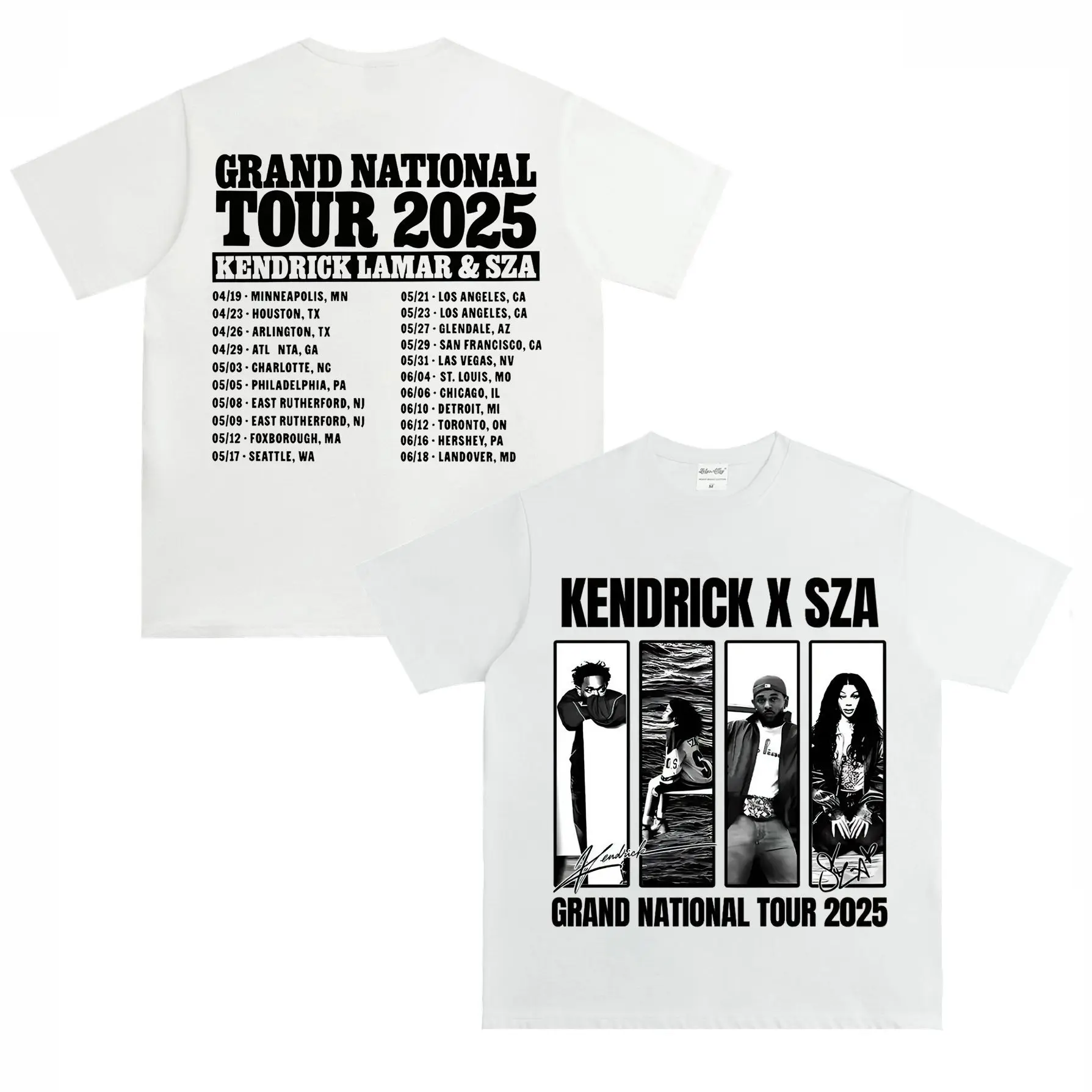 Kendrick Lamar SZA 2025 Global Tour Fans Support Cotton