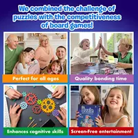 The Uzzle 3.0 Board Game Spatial Logic Thinking Board Games for Children and  Adults Block Puzzle Matching Games for Ages 4+ 2