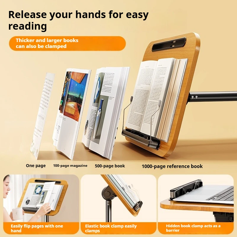 Eary Laptop Stand Projector Tripod 63cm Height Adjustable with Tray Wheels  Floor Book Holder Mount Office Home Stage Studio DJ