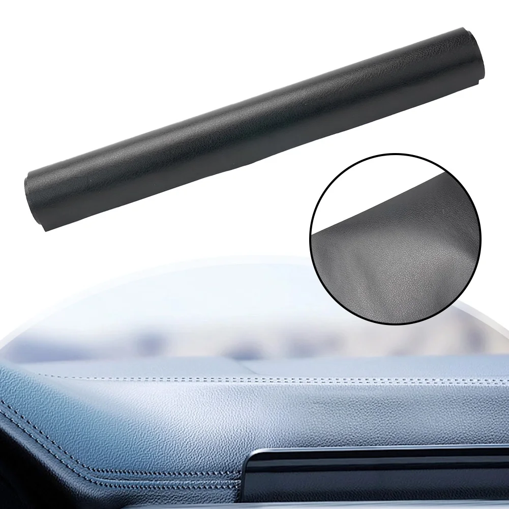 

30cmx150cm Leather Textured Car Vinyl Wrap Sticker Inner Decorative Film Styling Accessory Black Car Stickers PVC