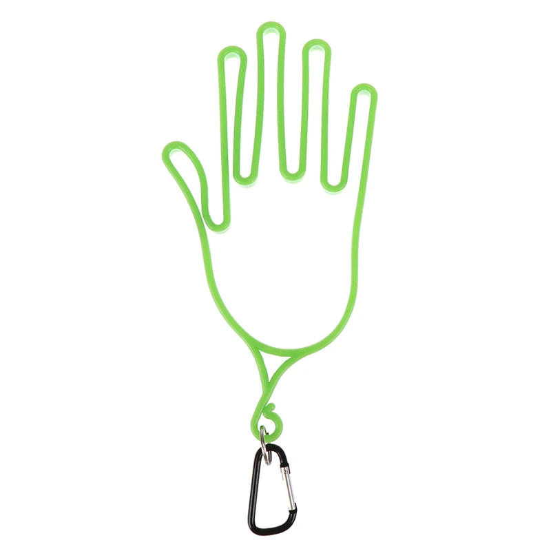 Golf Gloves Stretcher Golfer Tool Gear Plastic ABS Golf Gloves Holder Rack Dryer Hanger Stretcher with strap 6