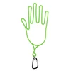 Golf Gloves Stretcher Golfer Tool Gear Plastic ABS Golf Gloves Holder Rack Dryer Hanger Stretcher with strap 6