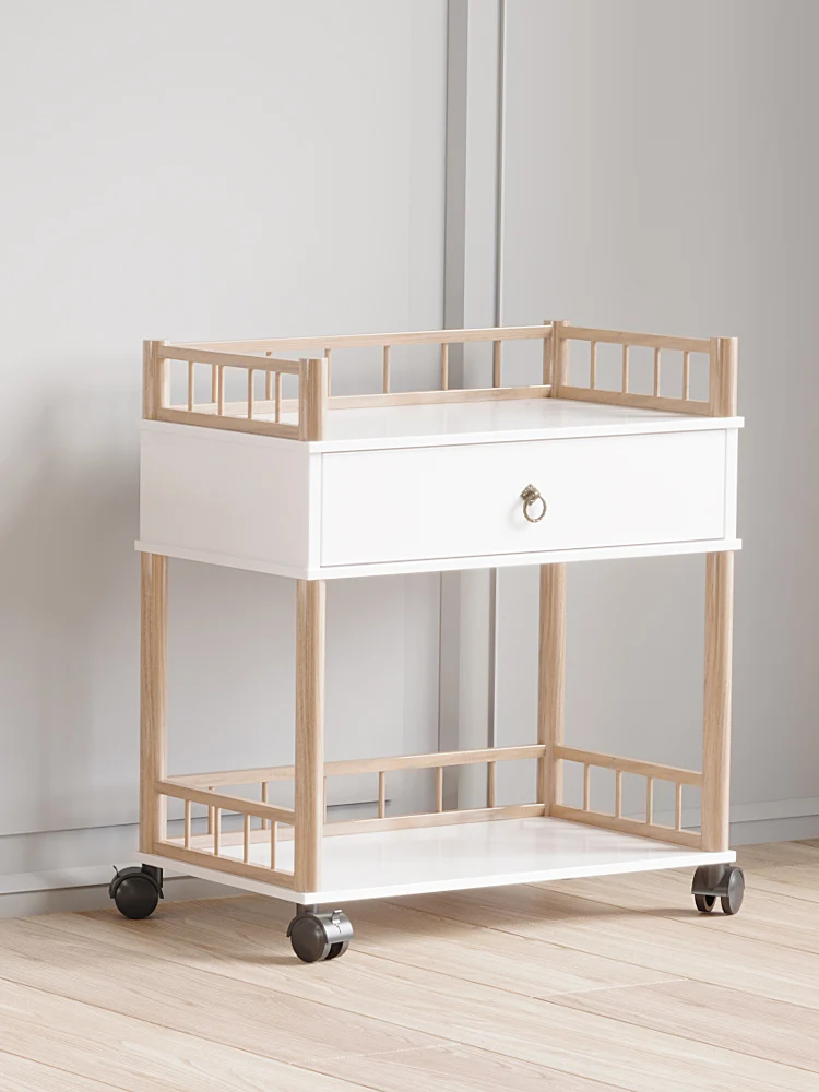 

Multi functional art pigment tool storage for beauty salon specific small cart with wheels