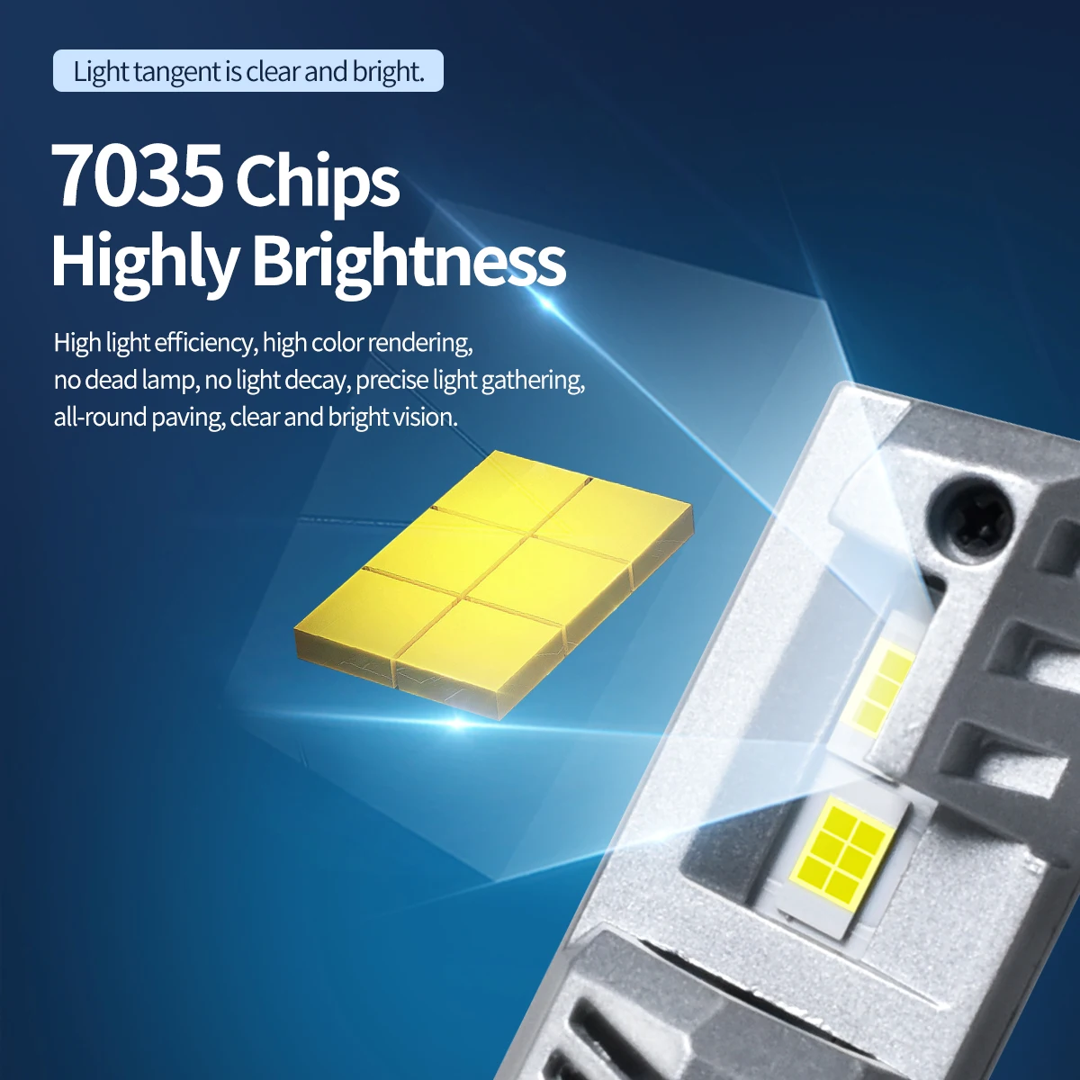 울트라 브라이트 LED H7 H11 H8 9005 9006 H4 H13 9007 H1 H3 880 881 H27 6000K 65000LM 플러그 앤 플레이 자동차 헤드라이트용