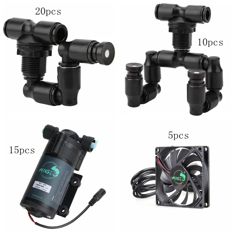 MIUSReptileFoggerSilentPumpWithoutPEHoseTerrariumCoolingFan