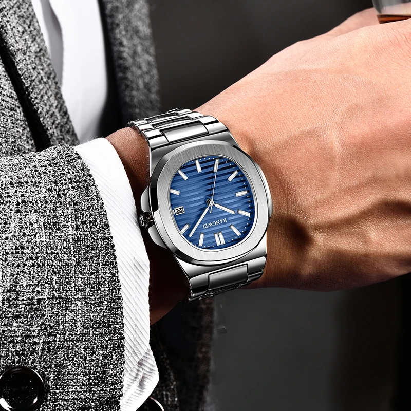 LIGE 2025 New Original Brand Luxury Mens Watches Fashion Business Watch Men Sports Military Waterproof Date Chronograph Male