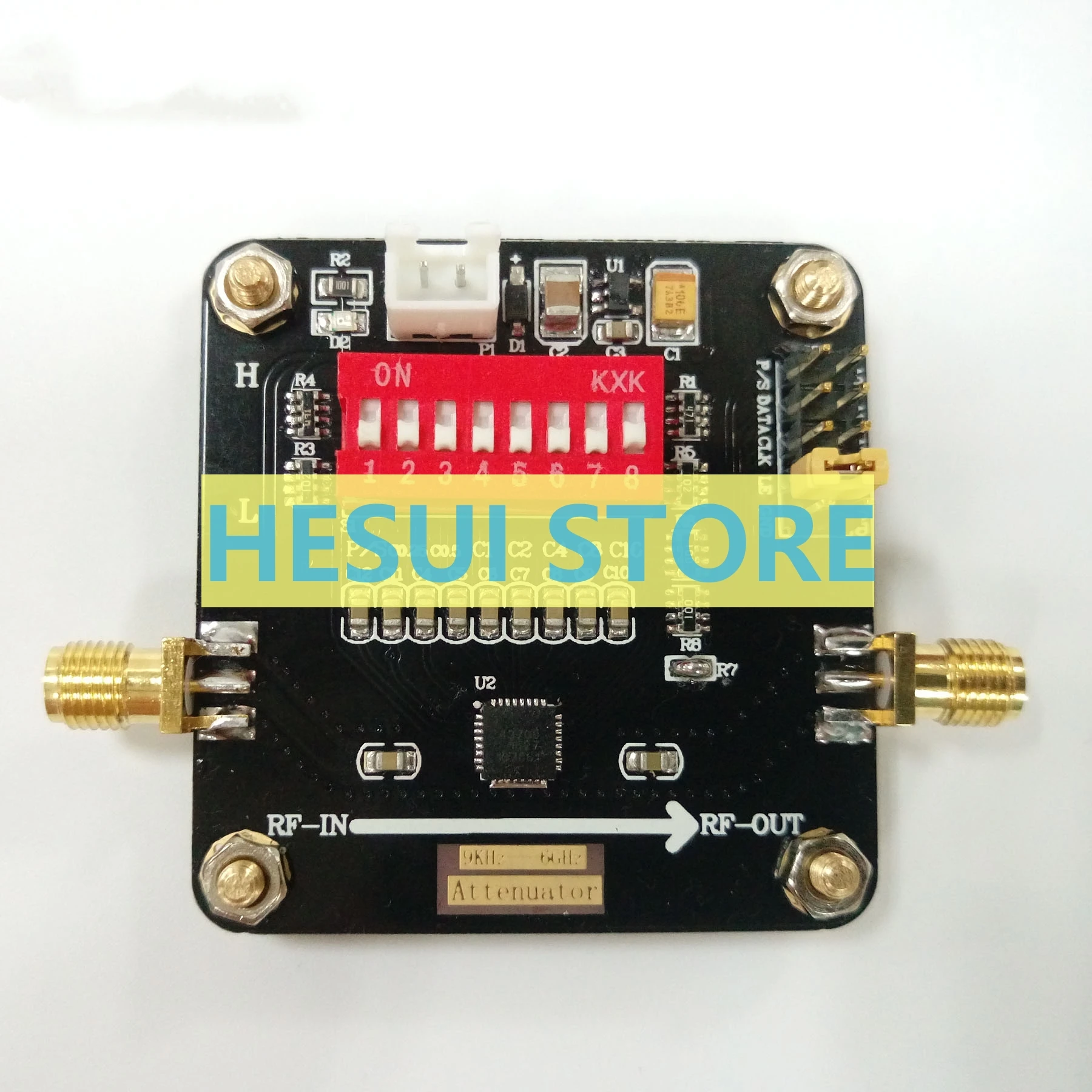 Modulo Attenuatore Digitale PE43703 Programmabile, 9KHz-6GHz, Passo 0.25dB, 31.75dB, 5V
