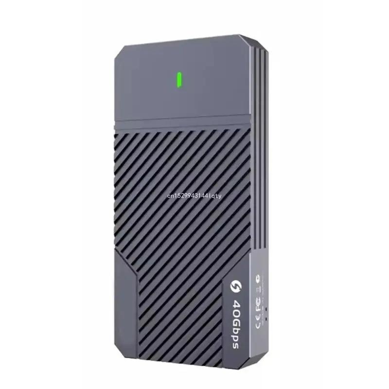 

3/4 40Gbps M.2 NVME SSD Enclosure USB SSD Case with 40Gbps Dropship