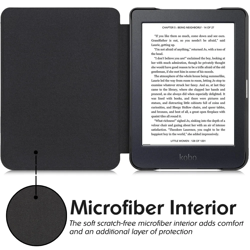  Cases Compatible with Kobo Nia E-Reader Sleep Cover