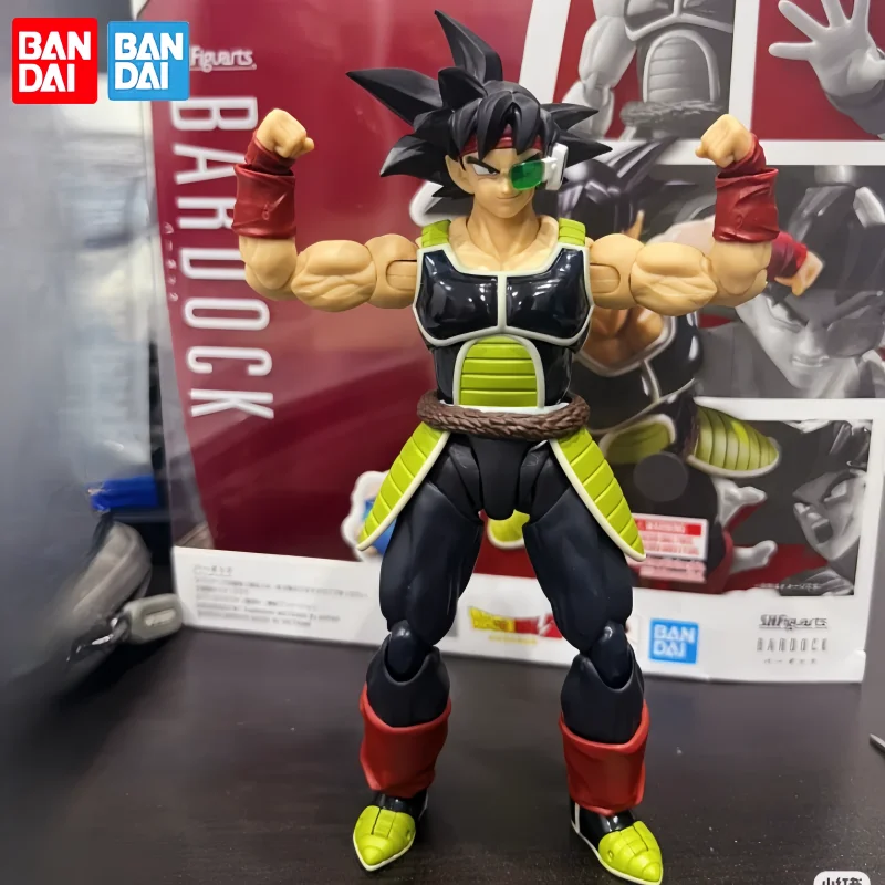 In Magazzino S.H. Figuards Bardana Action Figures Bandai Shf Anime Dragon Ball Z Son Goku Padre Bardock Action Figures Regali Modello T