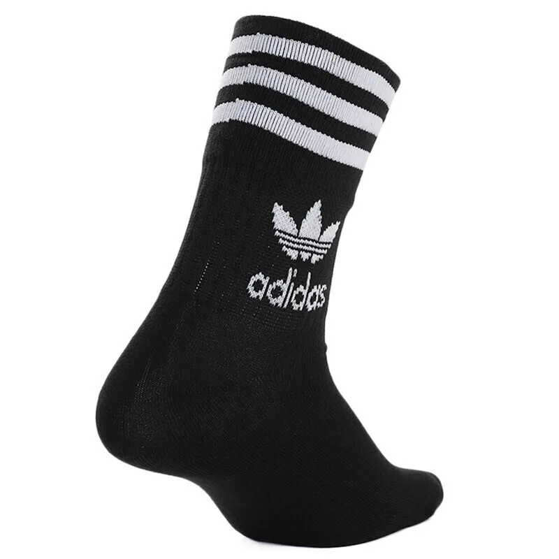 Оригинальное новое поступление Оригинальные спортивные носки Adidas MID CUT  CRW SCK унисекс (3 пары) - купить по выгодной цене | AliExpress