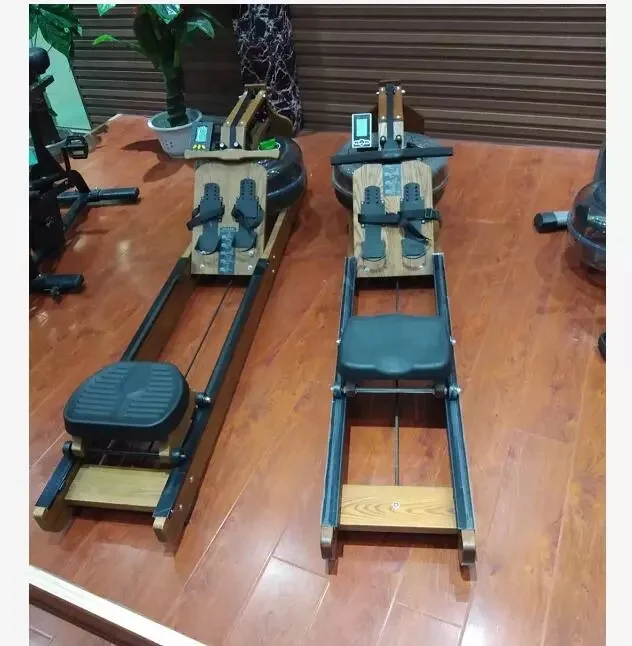 Gym Machines And Equipment Gym Equipment Cardio Exercise Fitness Wood Water Rowing Machine