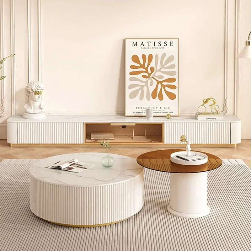 

Luxury Media Tv Stands High Quality Universal Shelves Center Monitor Entertainment Nordic Mount Meuble Tv Salon Home Furniture