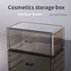 Multi-layer Drawer Acrylic Transparent Makeup Storage Organizer Large Cosmetic Display Case Stackable Drawers Dresser 5