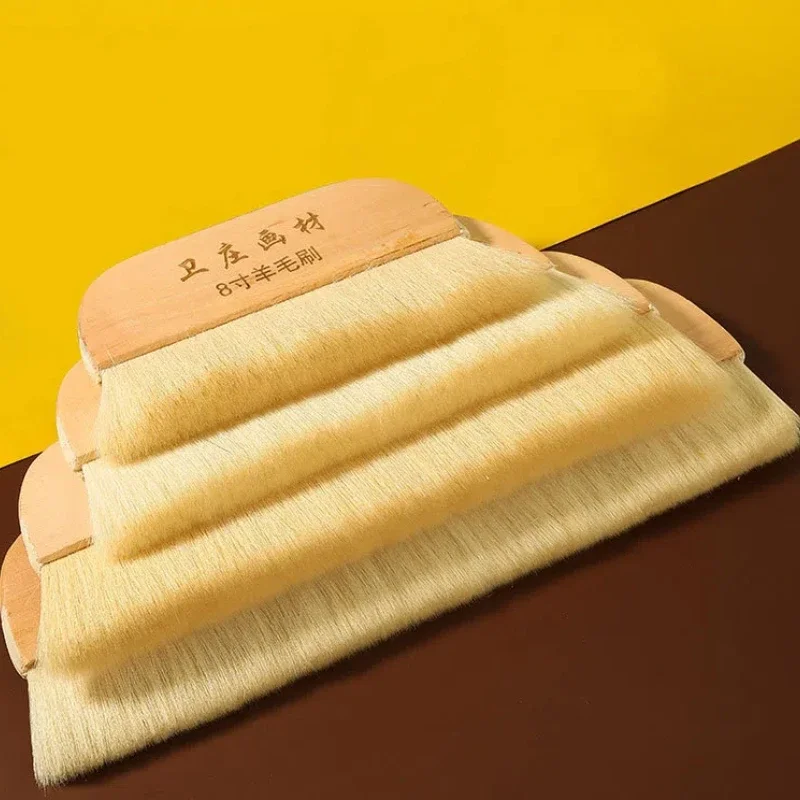 부드러운 모직 헤어 페인팅 브러쉬 수채화 배경 브러쉬 전통 중국어 회화 그림 그림자 브러쉬 바베큐 베이킹 브러쉬