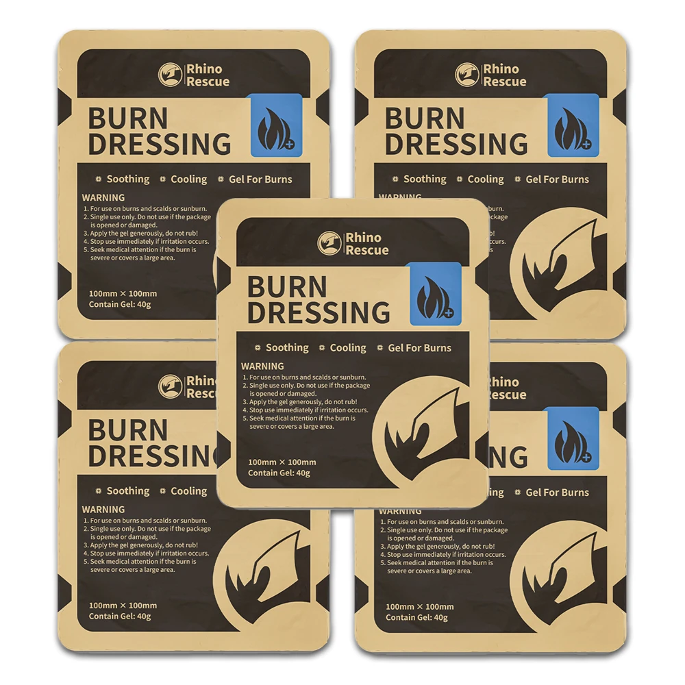 Rhino Rescue Emergency Burn Dressing Burn Care Gel Sunburn Gel Cooling