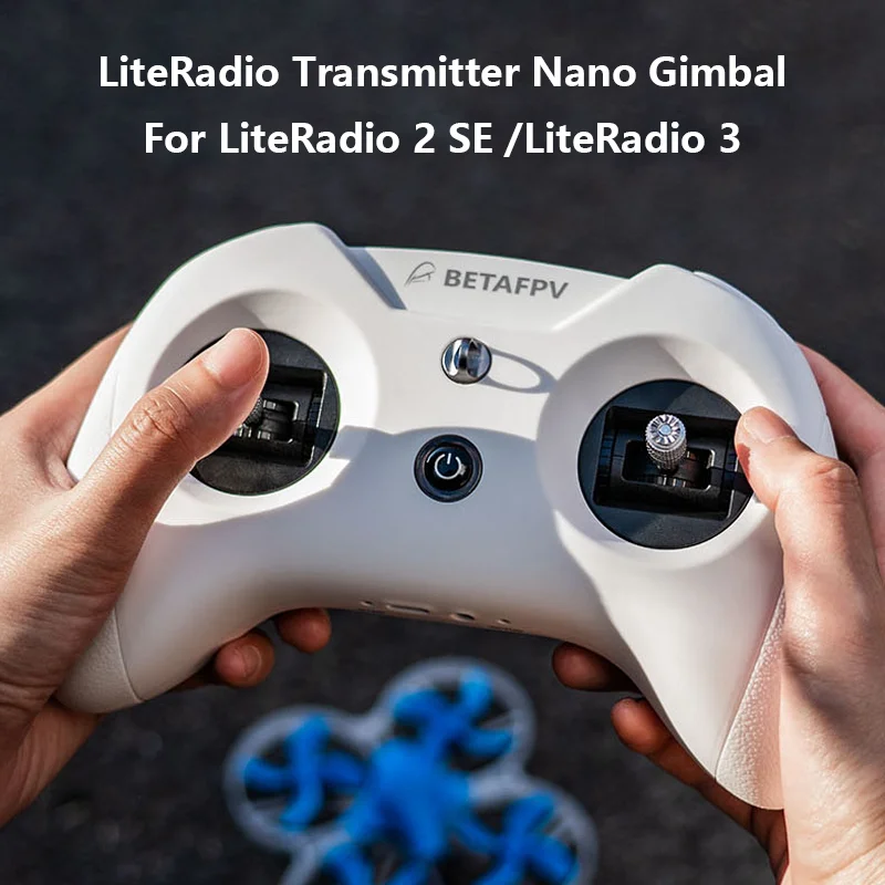 Cardan joystick potentiomètre de rechange pour radiocommande LiteRadio 2 SE, montrant les axes et le circuit imprimé
