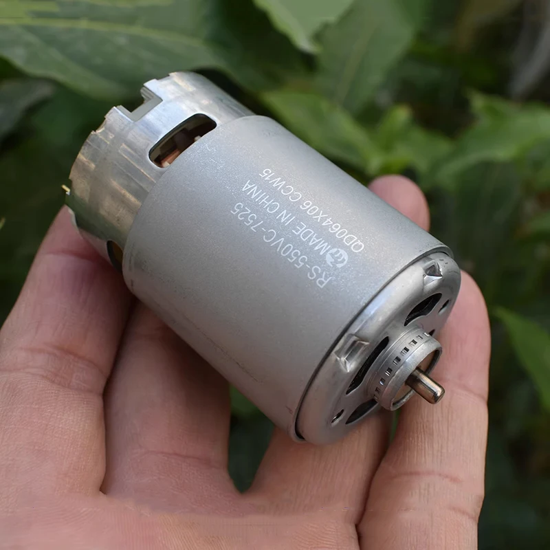 마부치 RS-550VC-7525 고속 미니 모터 21300RPM 36mm 샤프트 10.8V 12V 14.4V 드릴 정원 도구용 DC 3.15mm