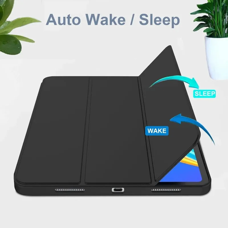 Magnetic Lightweight Protective Tablet Case with Auto Sleep/Wake Function