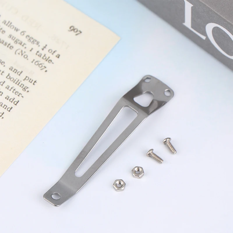 Flashlight Metal Holding Clip 3 Sizes 1Pc DIY Lighting Accessories