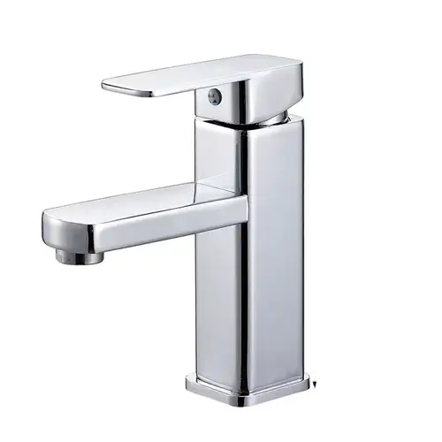 Black/Chrome Bathroom Faucets Hot and Cold Mixer Faucets Vanity Bathroom Kitchen Deck Mounted Bathroom Sink Faucets - Image 8