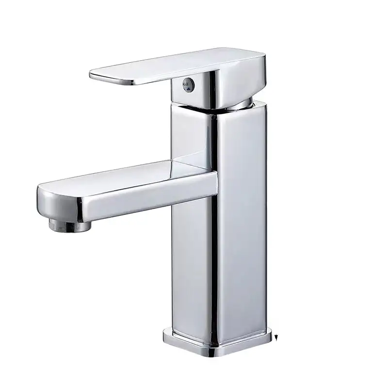 Black/Chrome Bathroom Faucets Hot and Cold Mixer Faucets Vanity Bathroom Kitchen Deck Mounted Bathroom Sink Faucets - Image 8