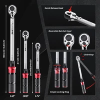 Набор механических динамометрических ключей MoveCrab, 6 шт., 5,4-224 Нм/4-165 футов фунтов для велосипеда, мотоцикла, авто, набор инструментов для промышленного ремонта — изображение 3