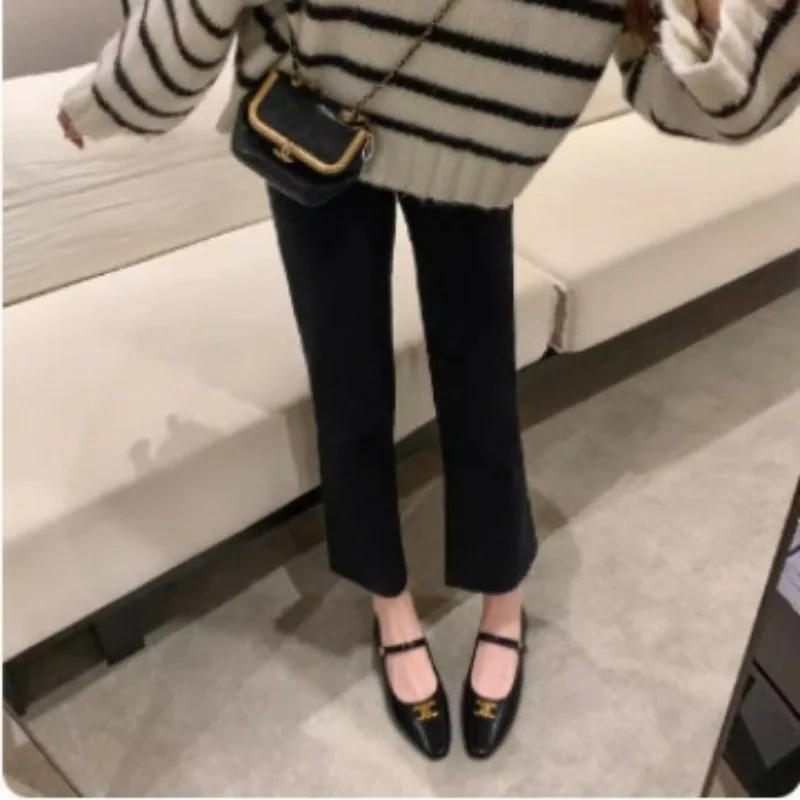 Flat Shoes for Women's Spring and Autumn 2025 French Retro Mary Jane Shoes for Women's Ladies Shoes Loafers Women Zapatos Mujer 4