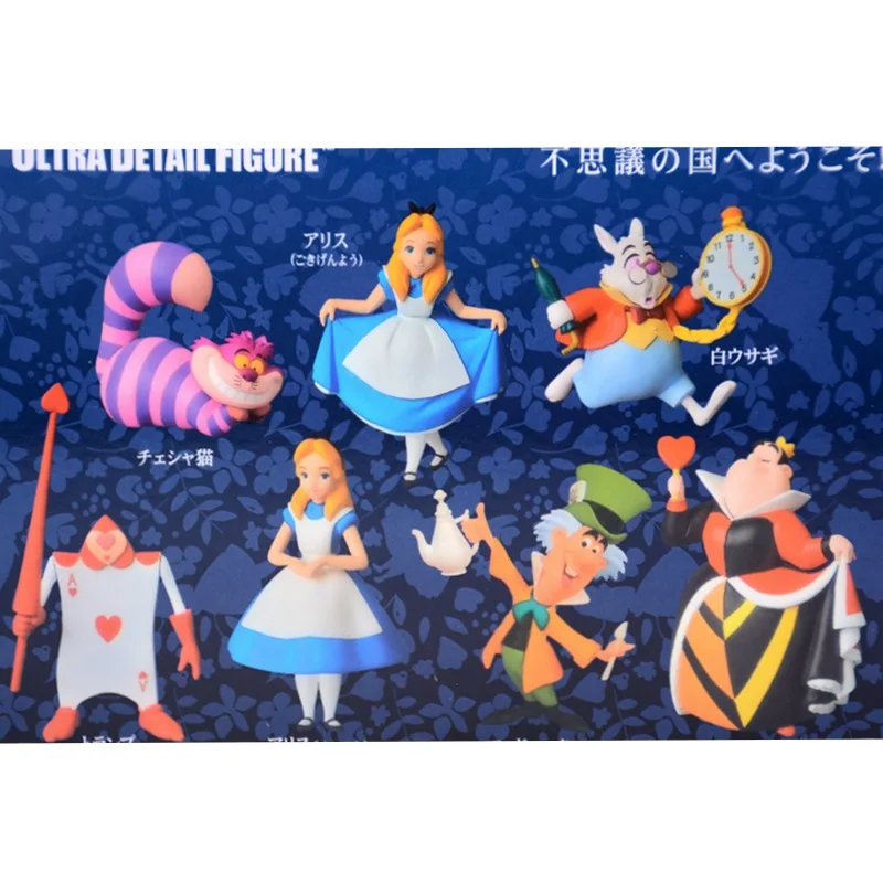 Фигурки Алиса в Стране Чудес Bandai 7-9 см 3 шт | AliExpress