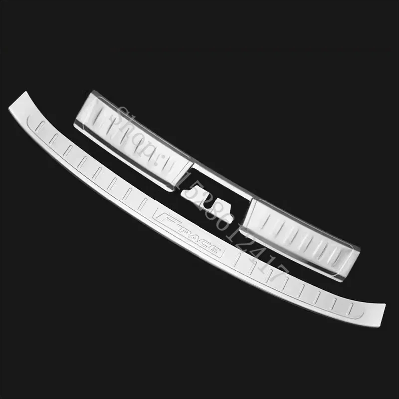 

Styling For Jaguar F-PACE 2016-2024 door cover outside door sill plate and Rear Bumper Protector Sill Car Accessories