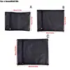 Hot 1pc Black Clothes Washing Machine Laundry Bag With Zipper Nylon Mesh Net Bra Cleaning Washing Bag 4