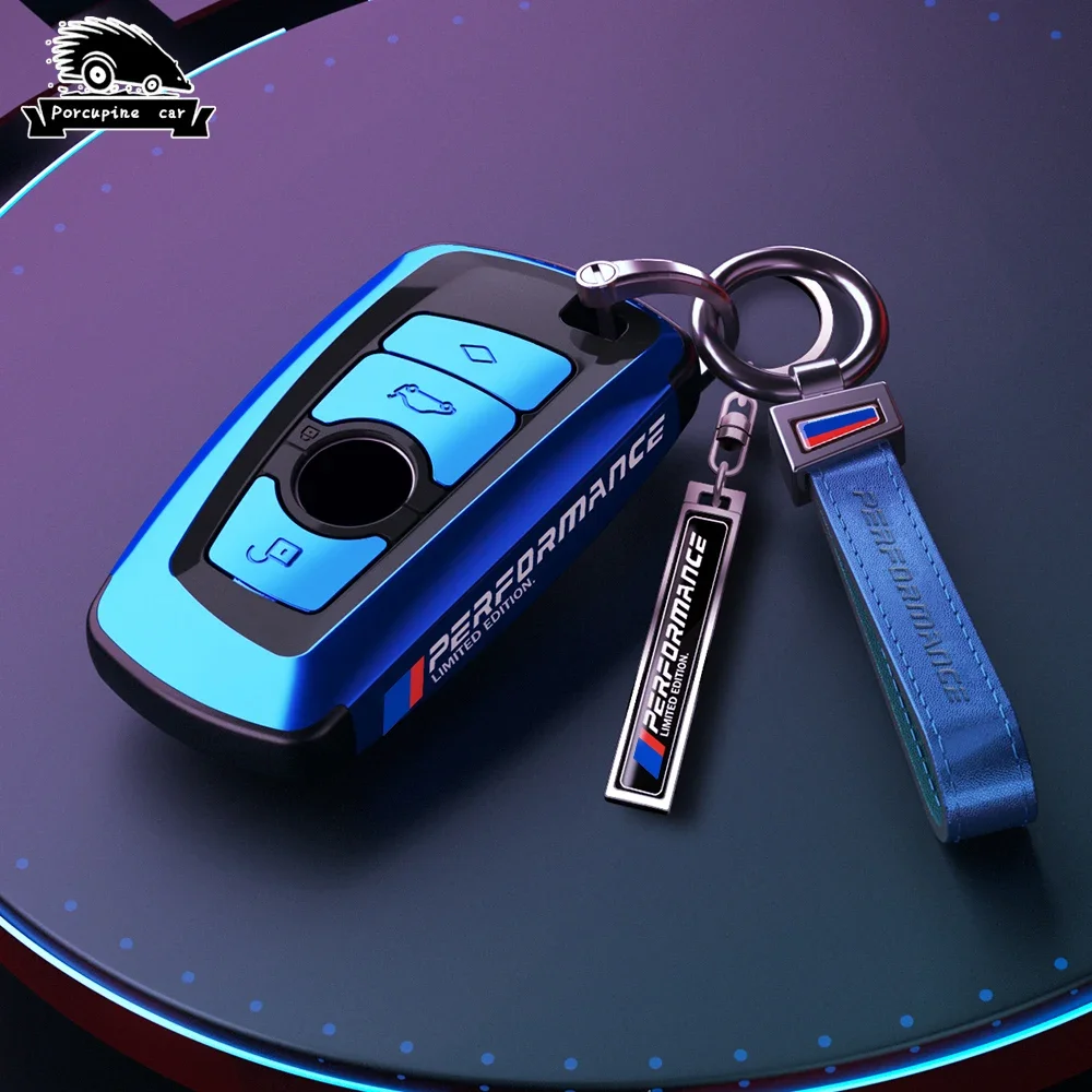 PC Plating Car Remote Key Case Cover BMW 1 2 3 4 5 6 Series X1 X3 X4 X5 X6 F36 F25 F26 F30 F34 F10 F07 F20 Z10 F15 F16 key case cover key case car key shell
