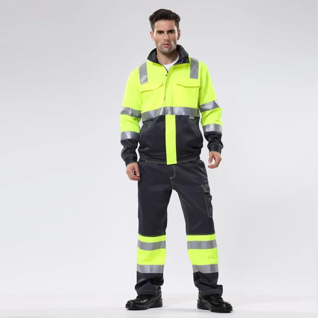 Reflective Work Jacket and Pants