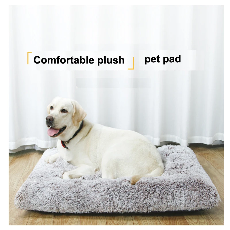 

Plush pet mat, comfortable and warm dog cat bed