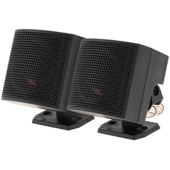 2 pezzi 500W altoparlante per auto con scatola vocale di fascia alta altoparlante dedicato audio lettore musicale HiFi altoparlante stereo per auto a gamma completa di frequenza